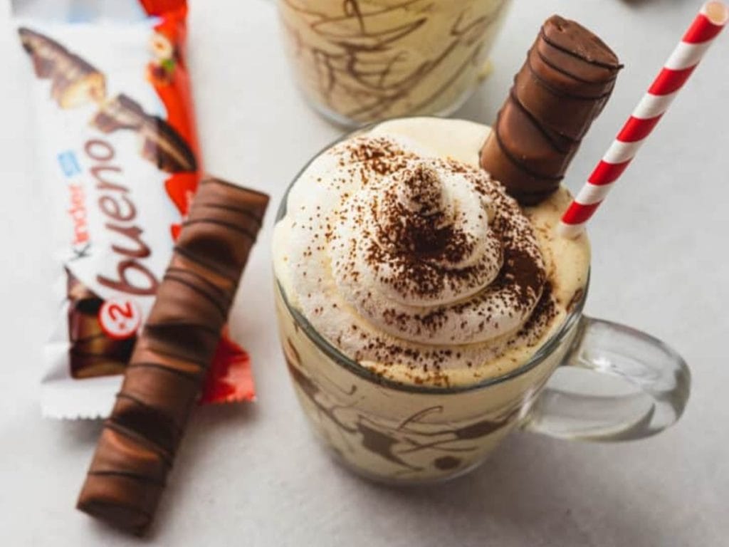 Kinder Bueno Milkshake by Greedy Gourmet