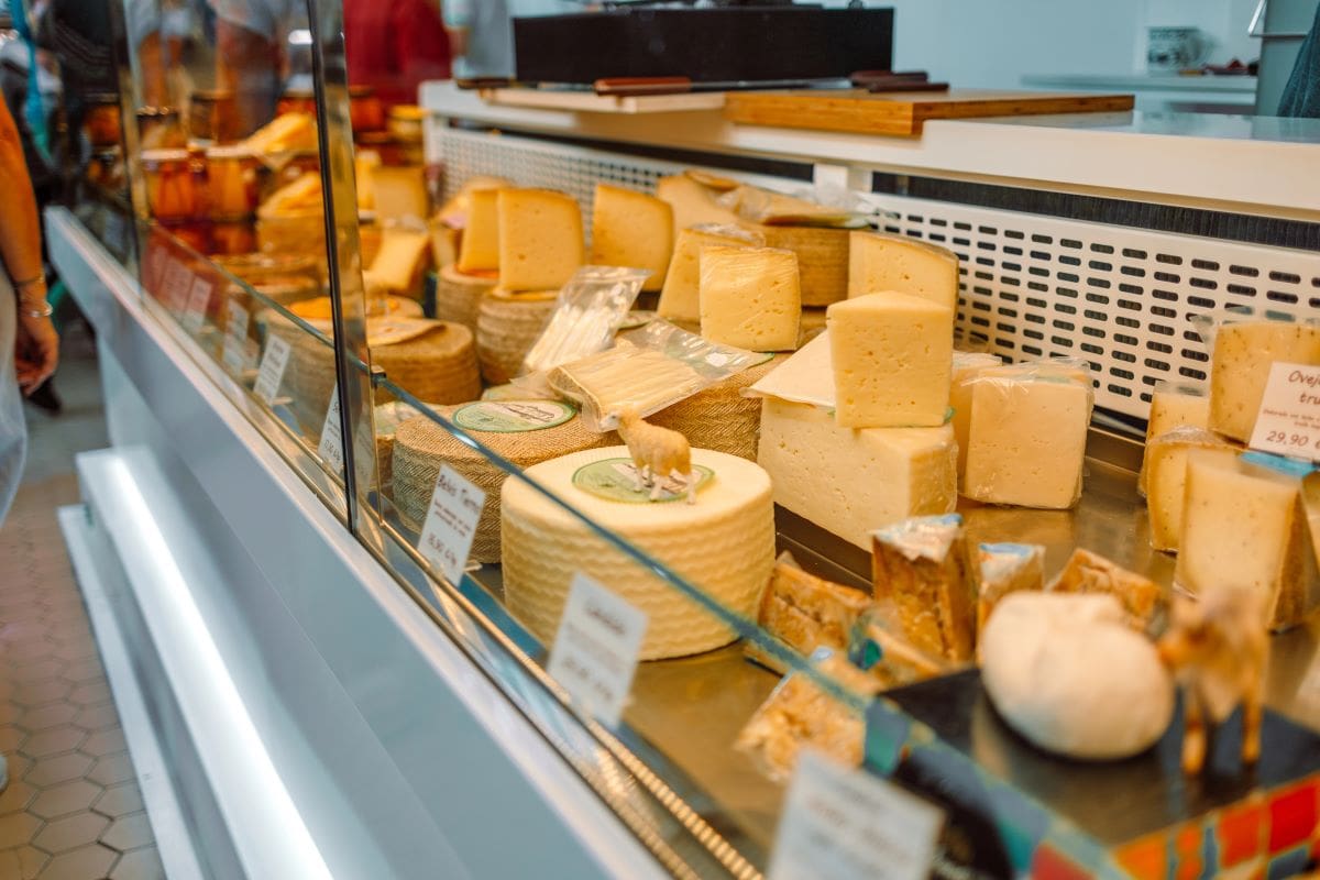 Artisan cheese in a grocery storeIrinashatilova 1