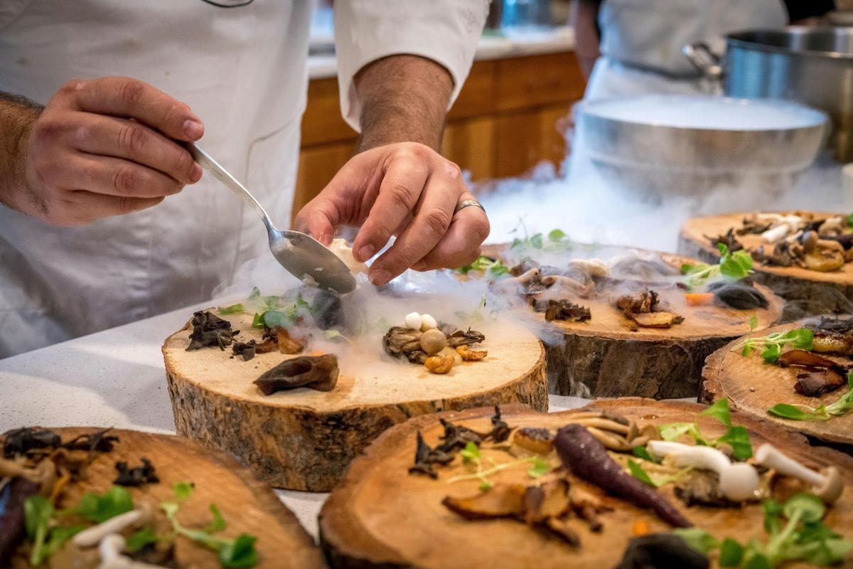 Artistic plating in restaurant pexels elevate