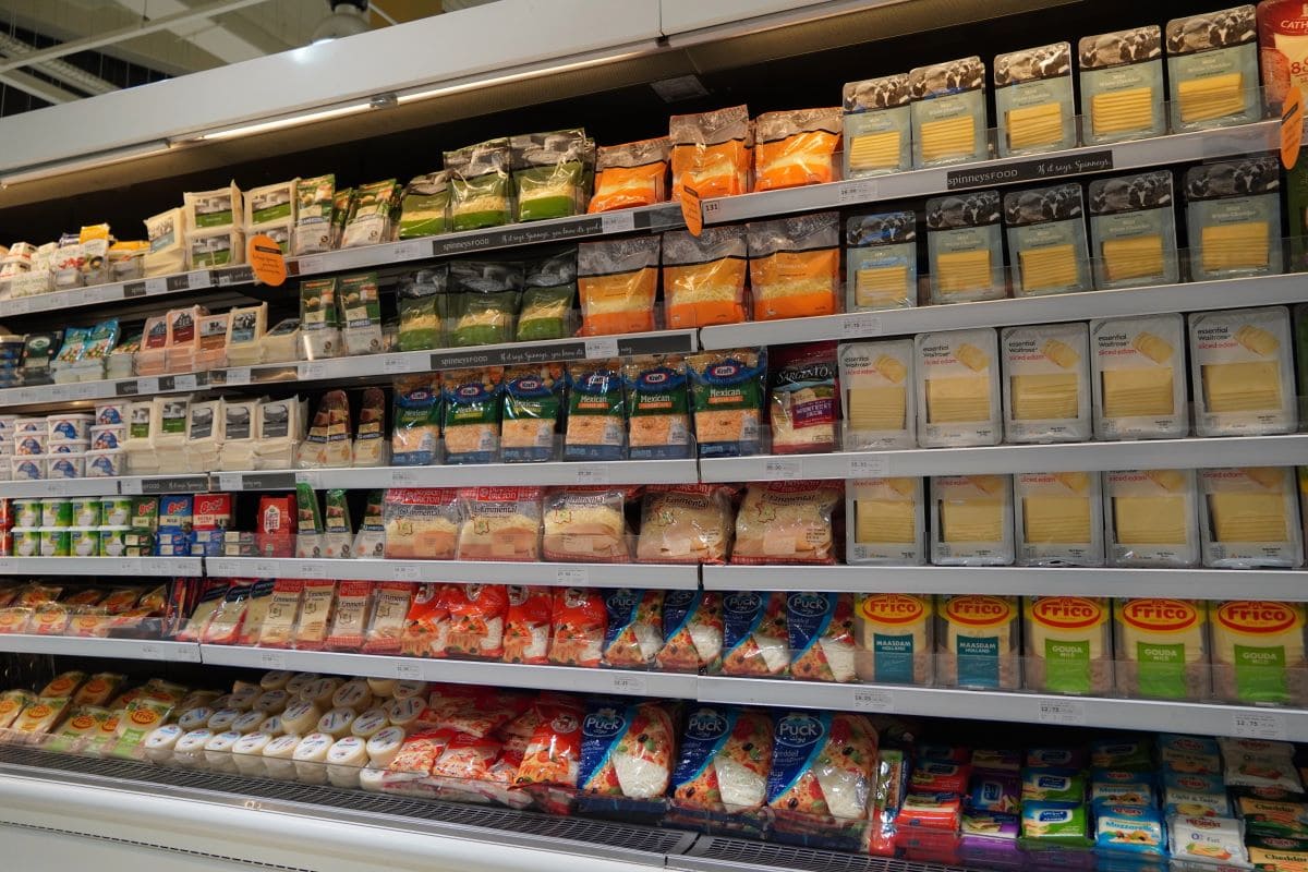 Cheese section in a storeSN040288
