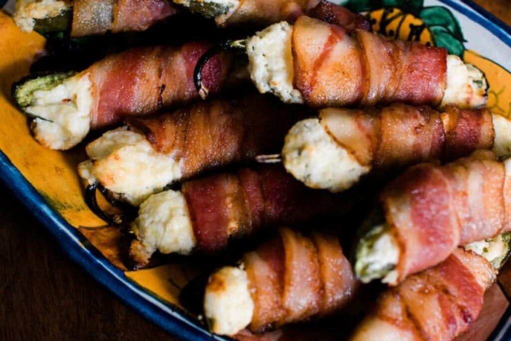 Cinco de Mayo Appetizers Easy Bacon Wrapped Jalapeno Poppers by Muy Bueno