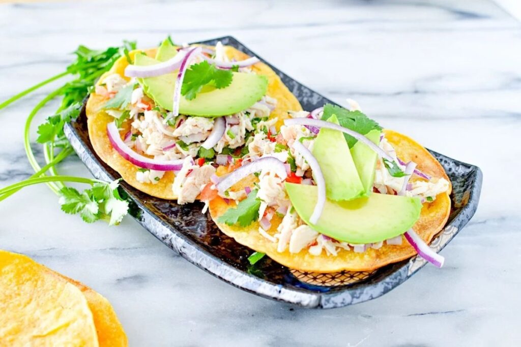 Cinco de Mayo Food Ideas Salpicon de Pollo by A Taste for Travel