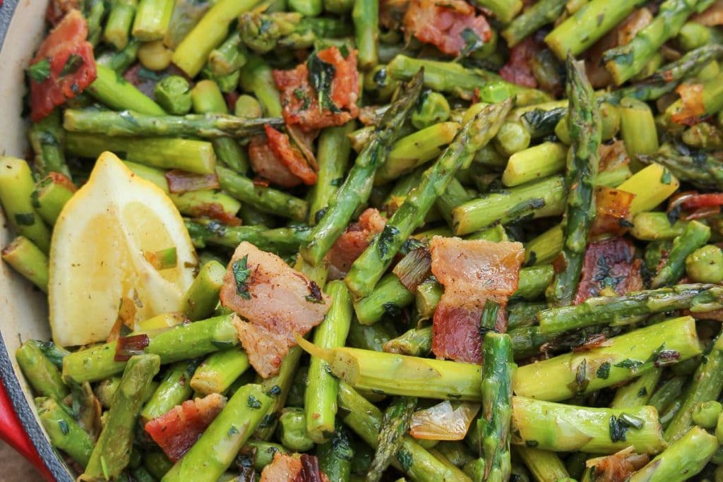 Dutch Oven Asparagus and Peas by Dutch Oven Daddy 1
