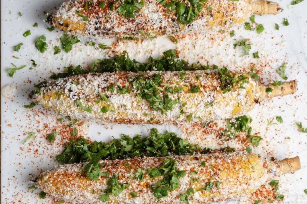 Easy Mexican Street Corn with Tajin by mandi of the mountains