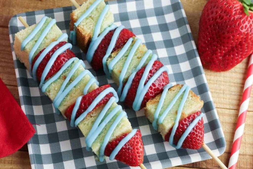 Easy Strawberry Shortcake Kabobs by Hunny Im Home DIY