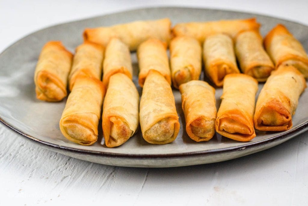 Frozen Spring Rolls by The Flavor Bells