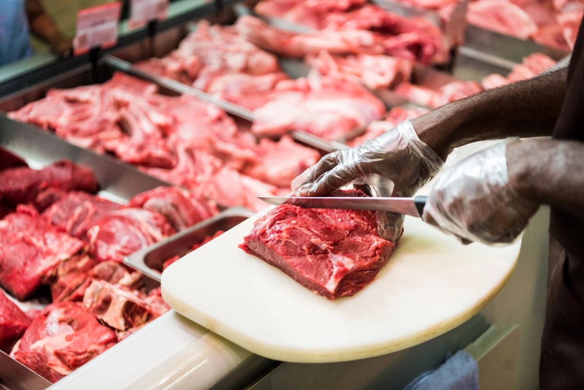 Grocery store with steakVitalikRadko