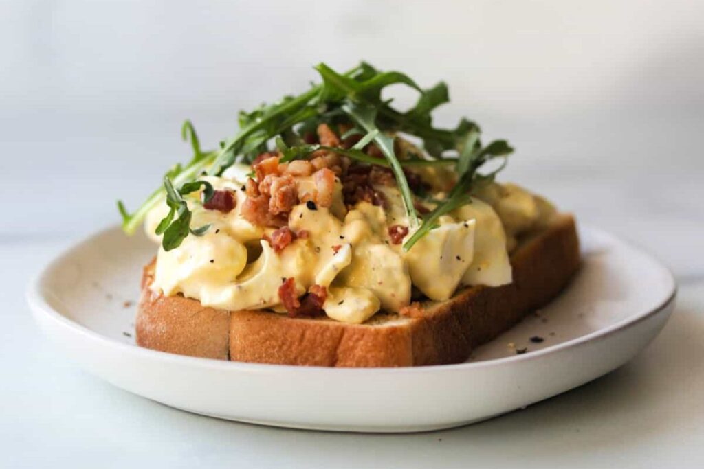 Grown Up Egg Salad Sandwiches by The Healthy Epicurean
