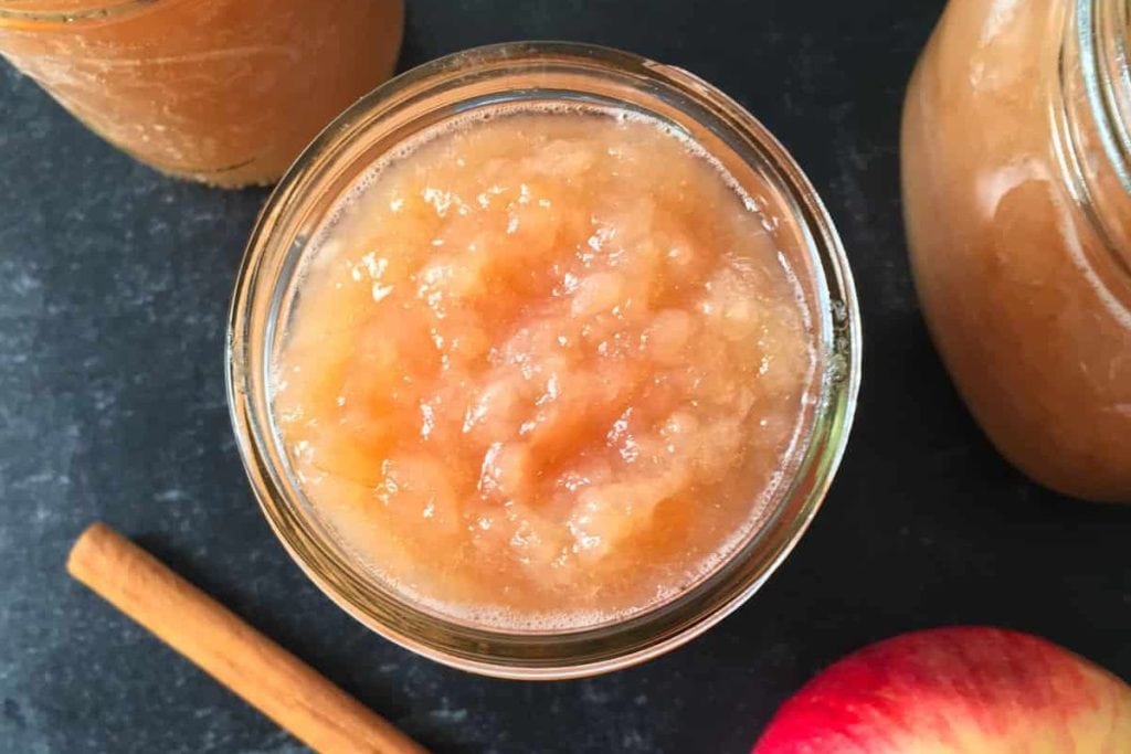 Homemade Unsweetened Applesauce by Summer Yule