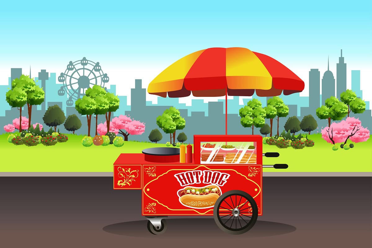 Hot dog stand 1