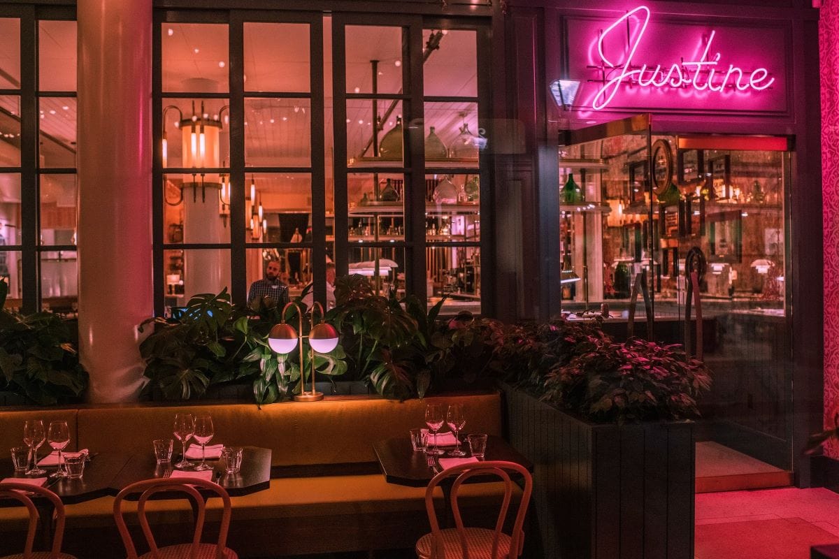 Justine restaurant justinenola