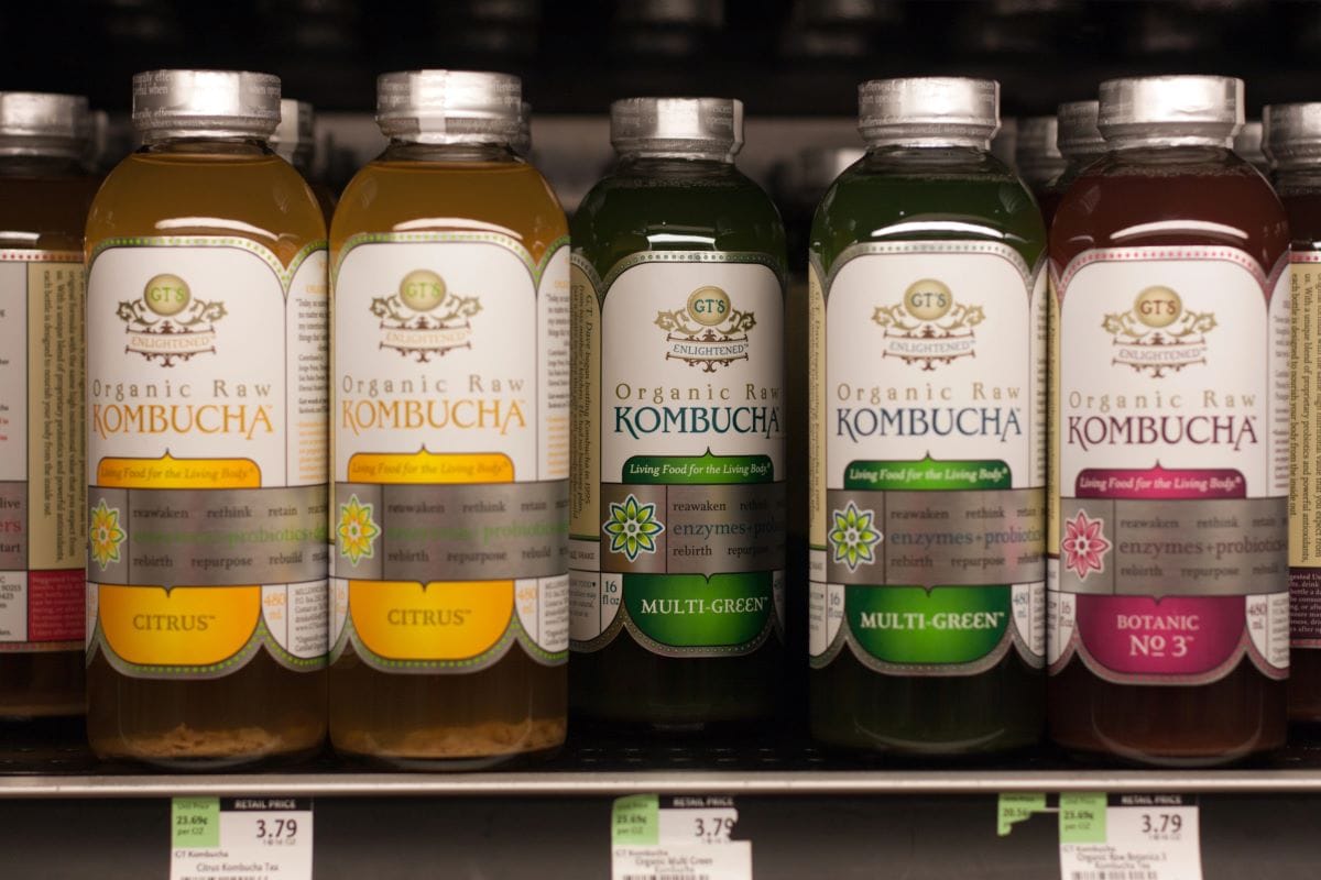 Kombucha in a grocery storeGunterNezhoda
