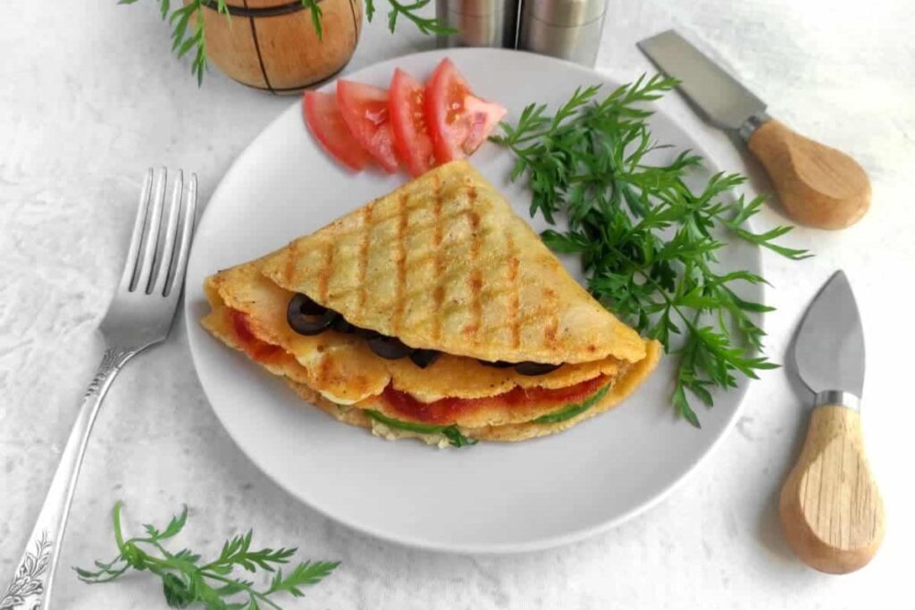 Lentil Quesadilla by Thriving In Parenting