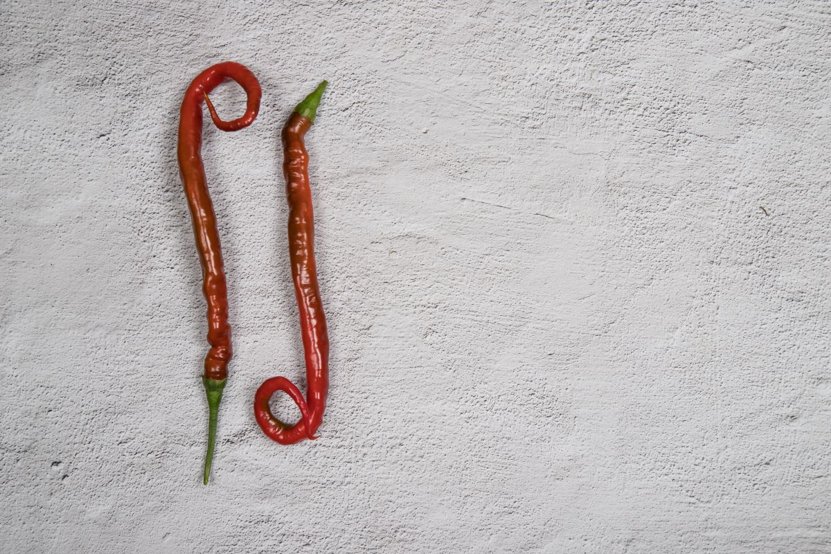 Oddly shaped hot peppersIritetereva