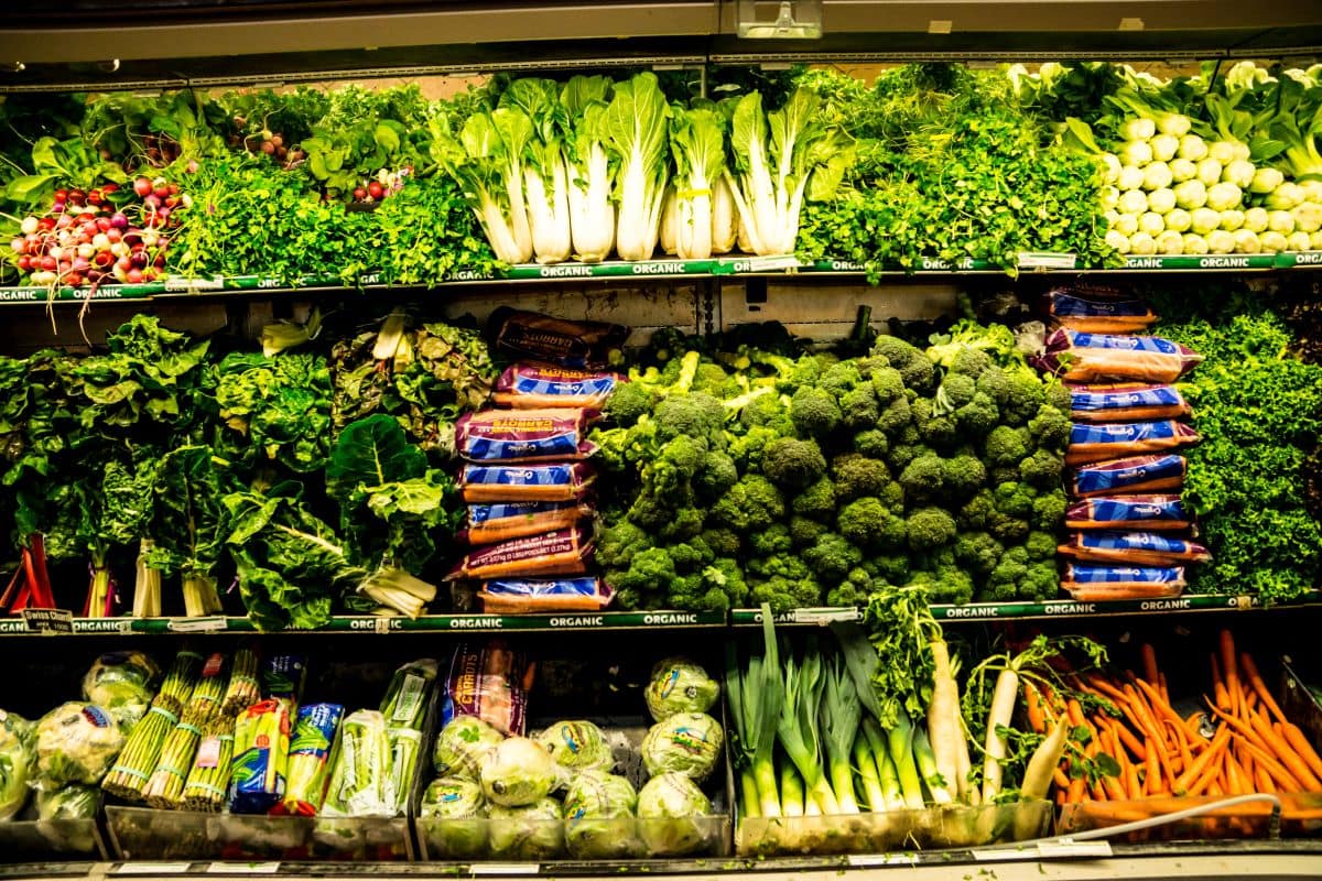 Organic produce woodkern