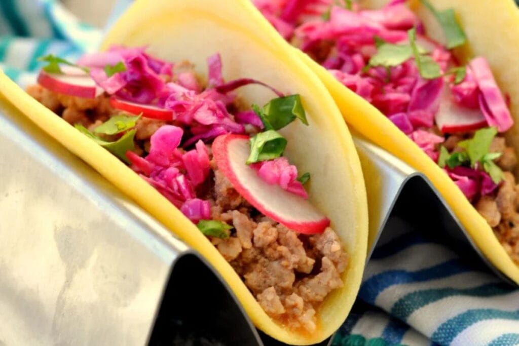 Paleo Korean Pork Tacos by My Suburban Kitchen