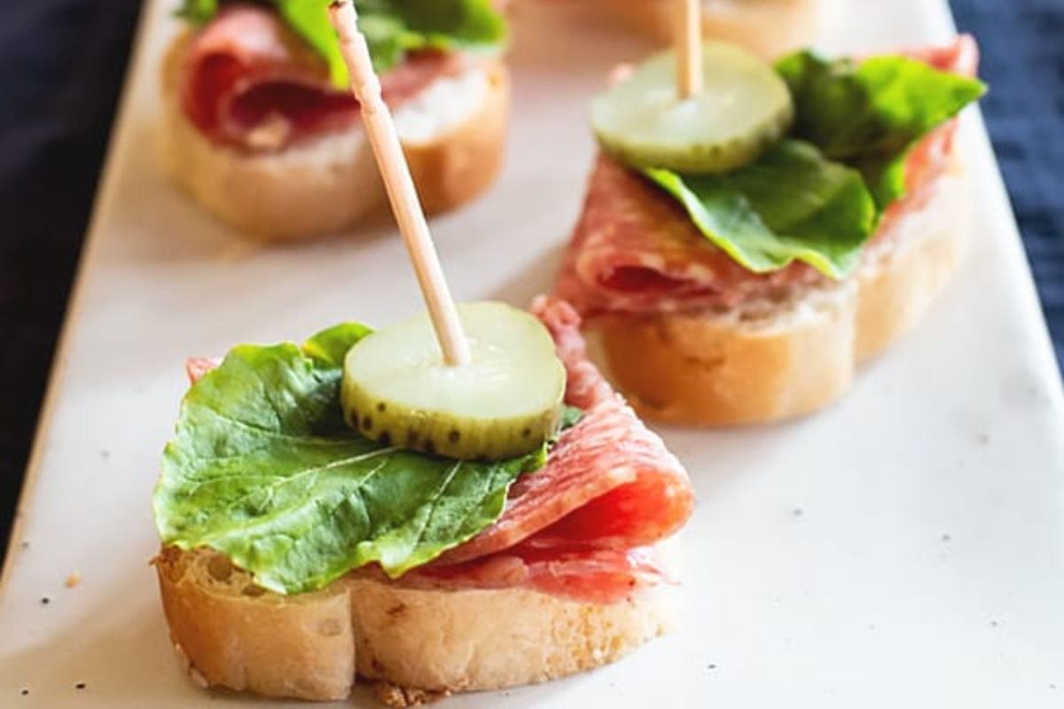 Quick and Easy Appetizers for a Party Salami Appetizers by Masala Herb