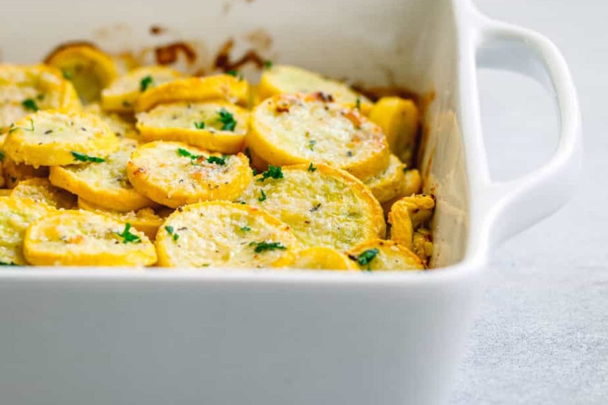 Roasted Yellow Squash by Posh Journal