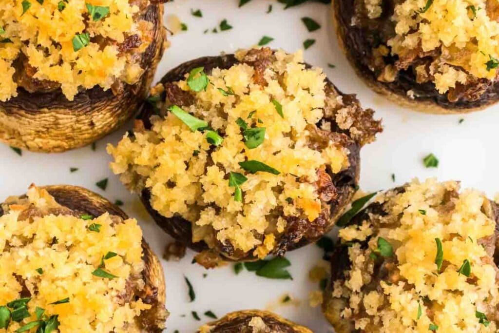 Sausage Stuffed Mushrooms by Little Sunny Kitchen