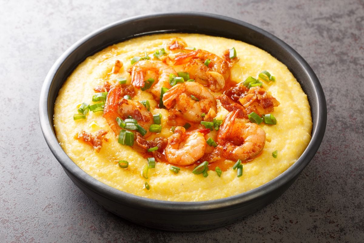 Shrimp and gritslenyvavsha