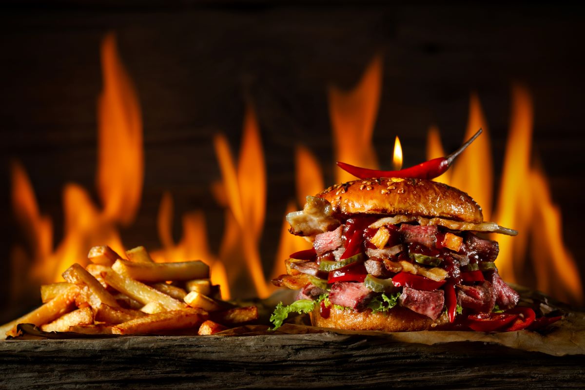 Spicy burgertolsteneva