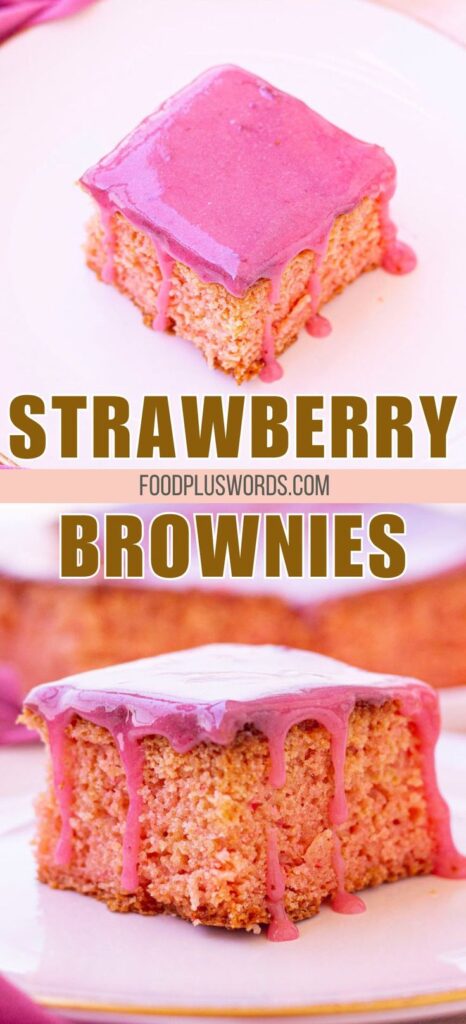 Strawberry Brownies Recipe