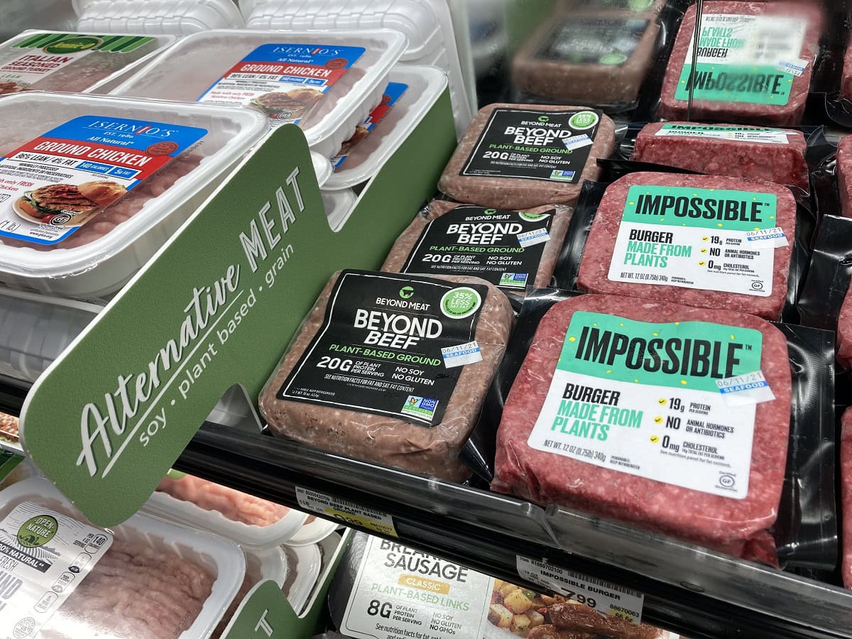 Vegan meat market