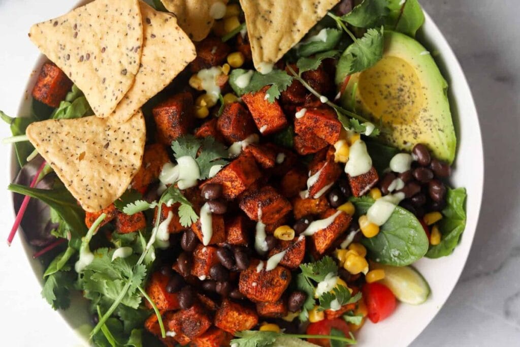Vegetarian Taco Salad by The Healthy Epicurean