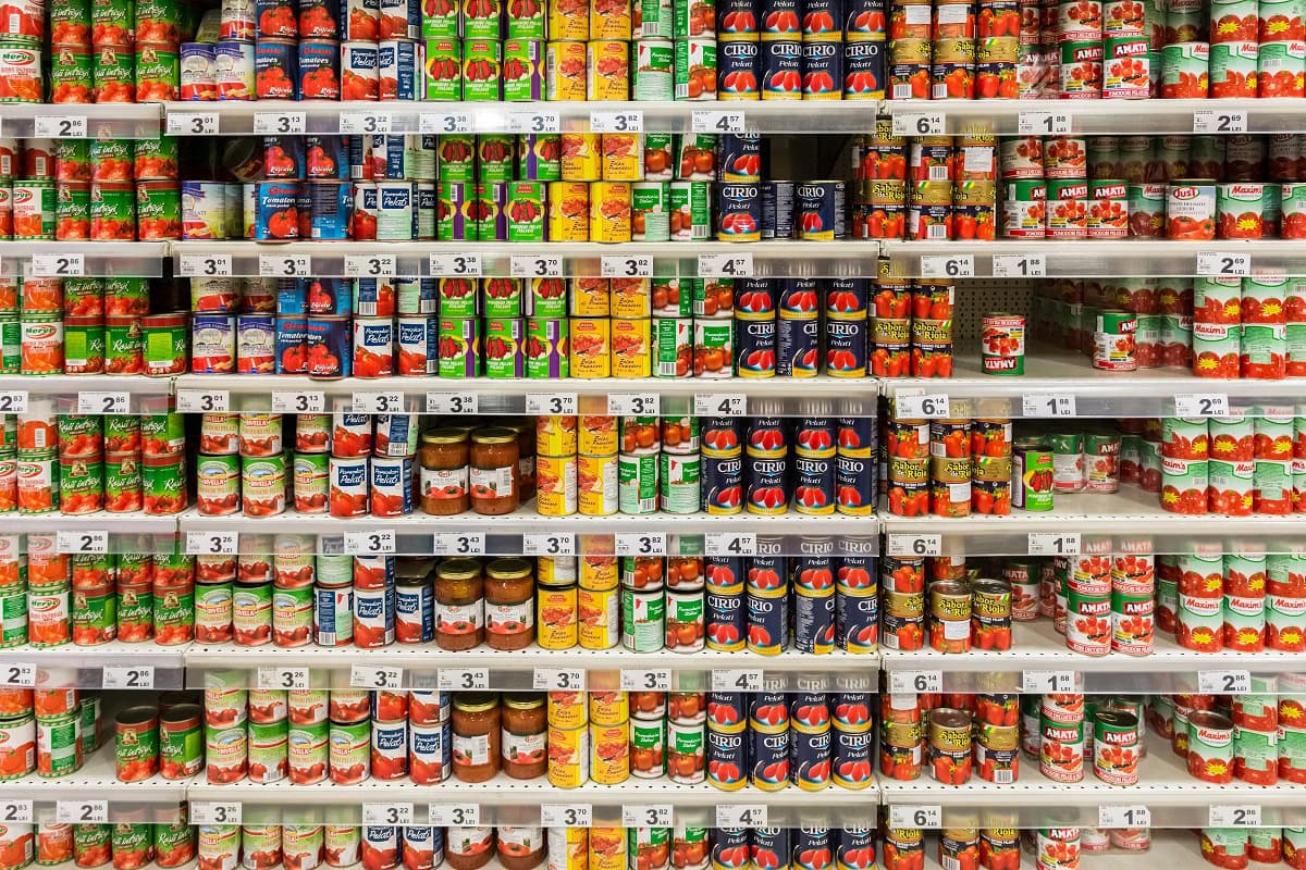 canned foods