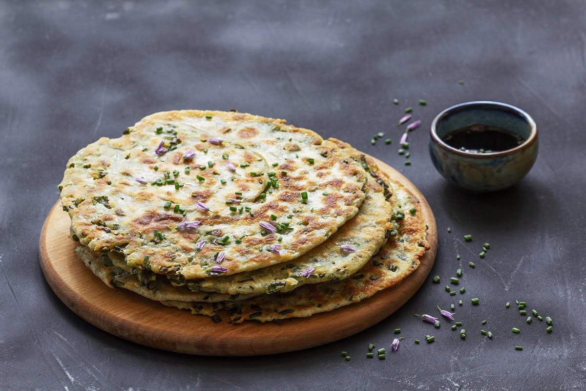 scallion pancakedanilovajanna