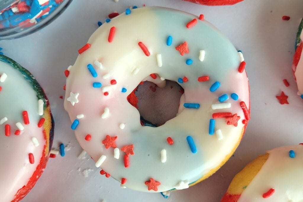 4th of July Cake Donuts by My Happy Bakes 1