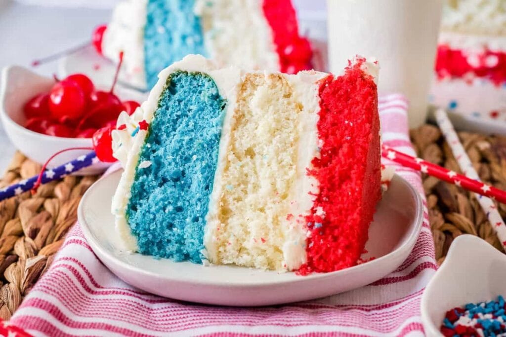 4th of July Cake by Julies Eats and Treats