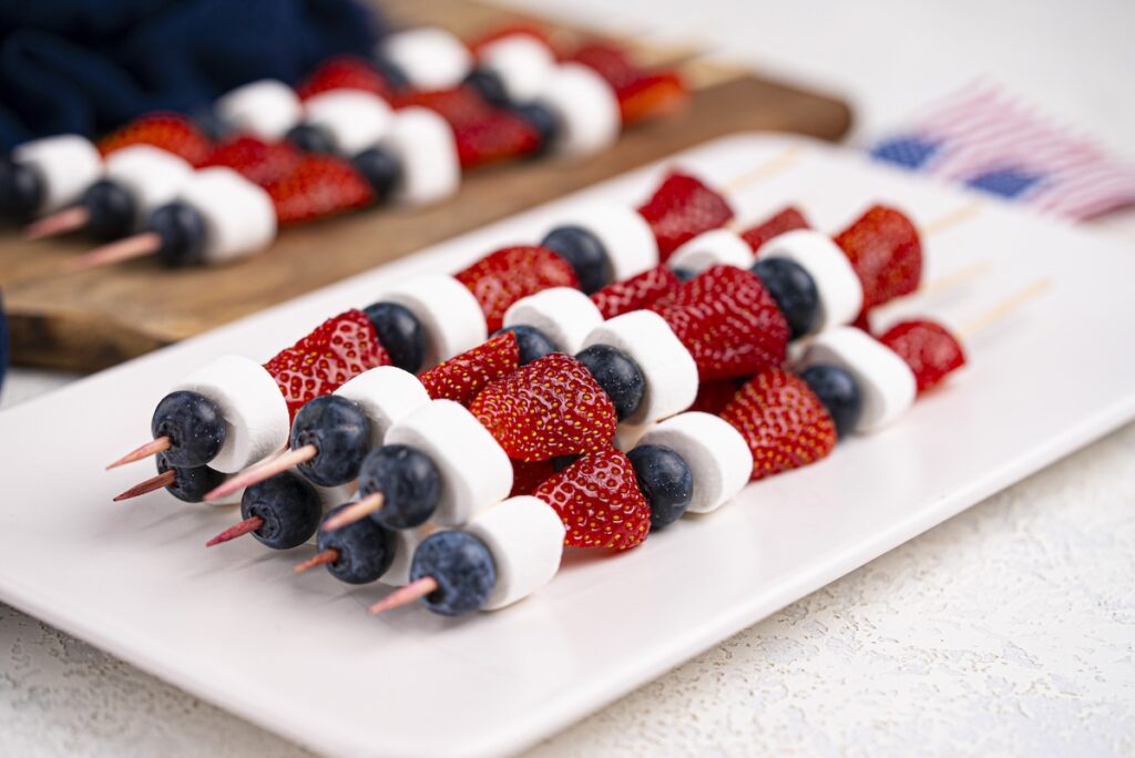 4th of July Fruit Kabobs FPW
