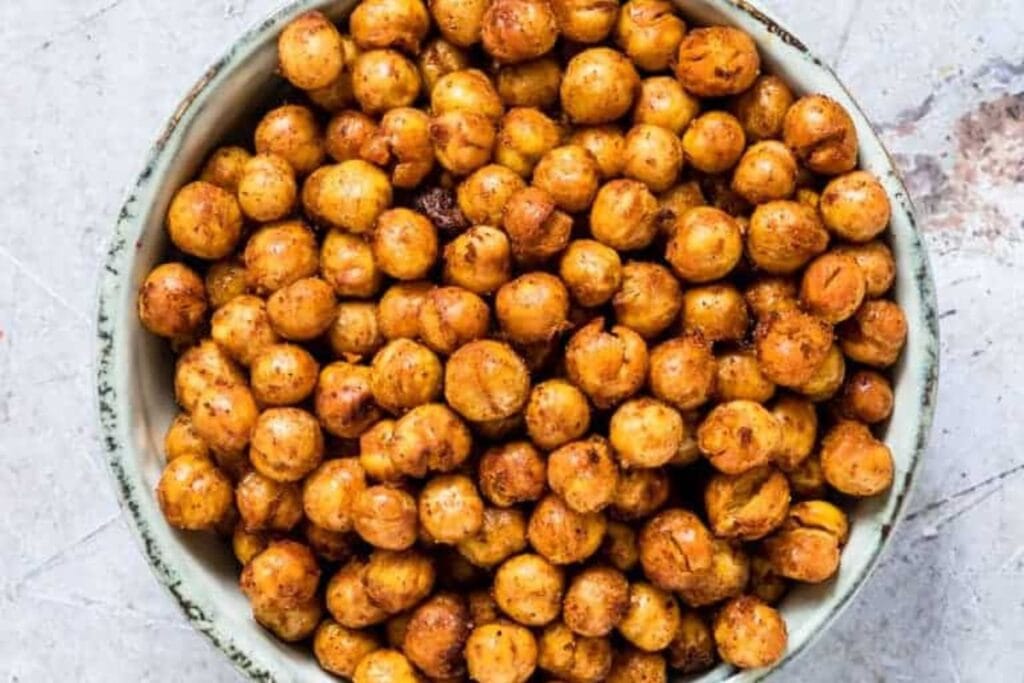 Air Fryer Chickpeas by Recipes From A Pantry