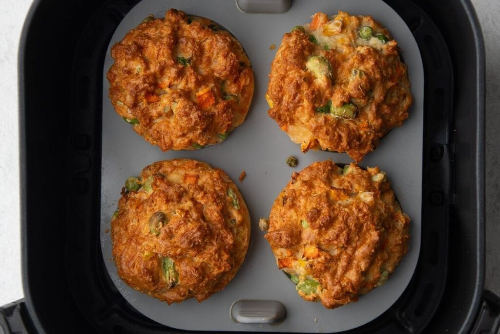 Air Fryer Savoury Vegetable Muffins by Emily Leary