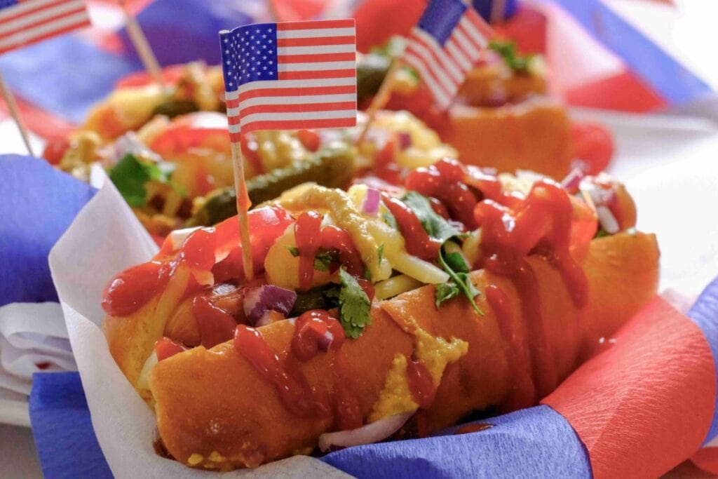 patriotic party food
