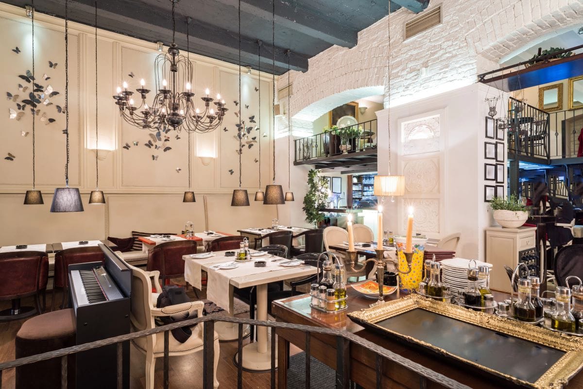 Antique cafe interiorMarkop