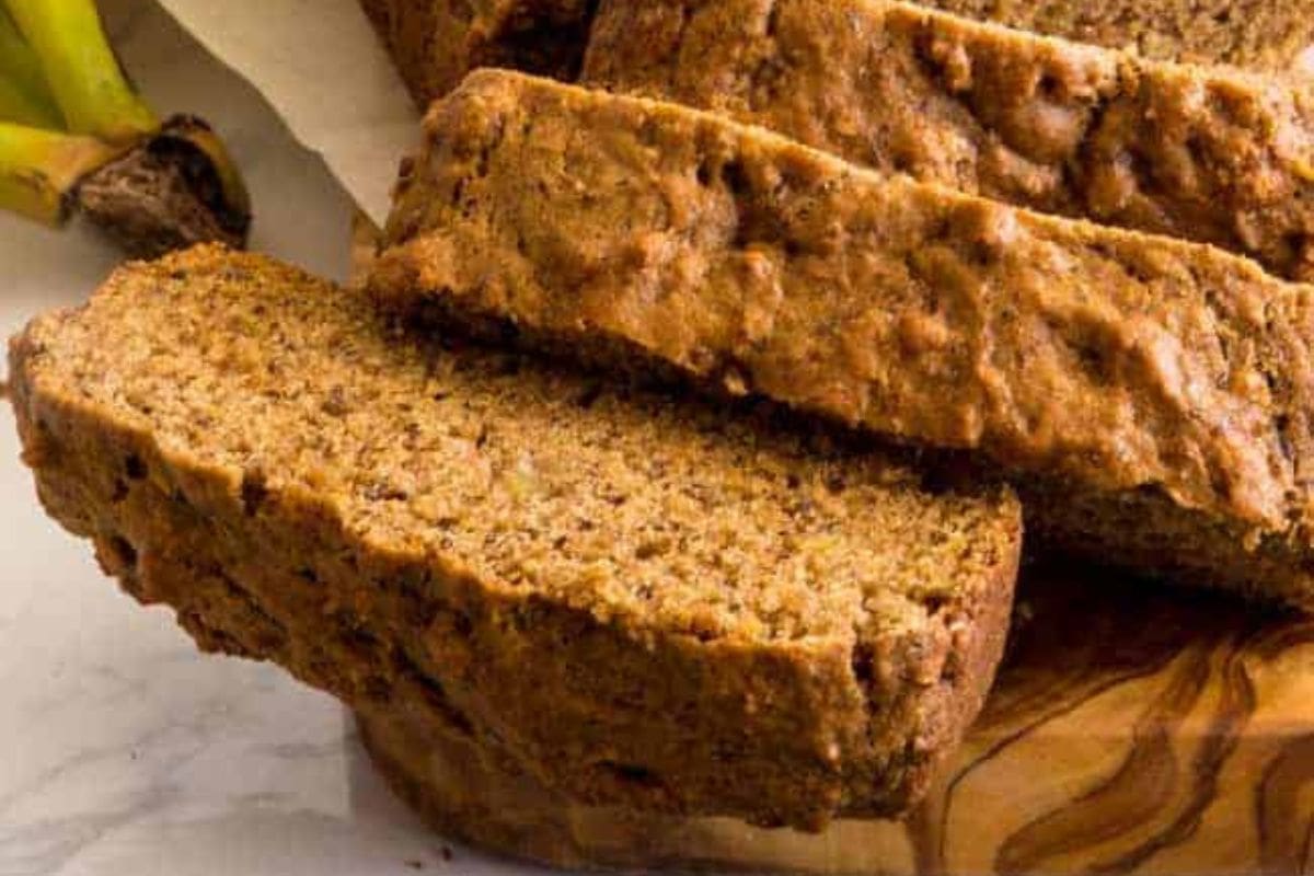 Biblical Diet Vegan Banana Bread HFHL