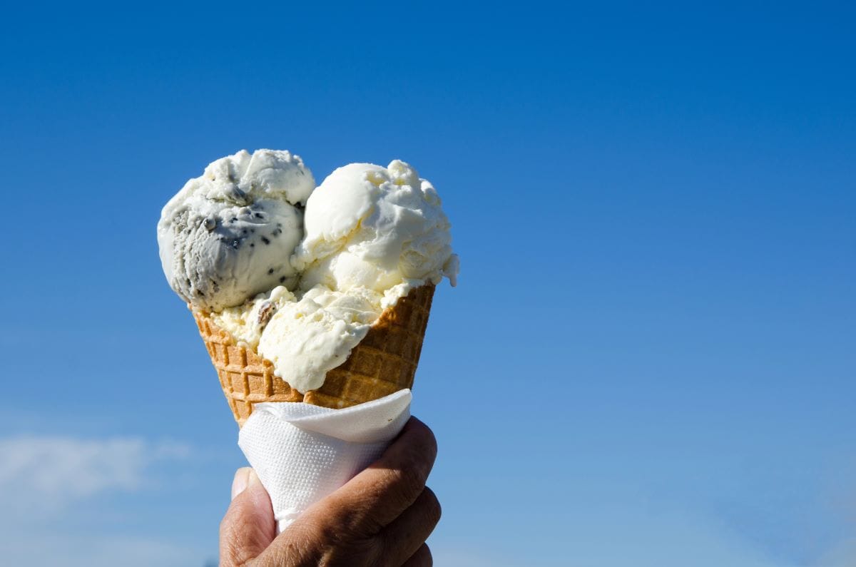 Blue cheese ice creamOlandsfokus