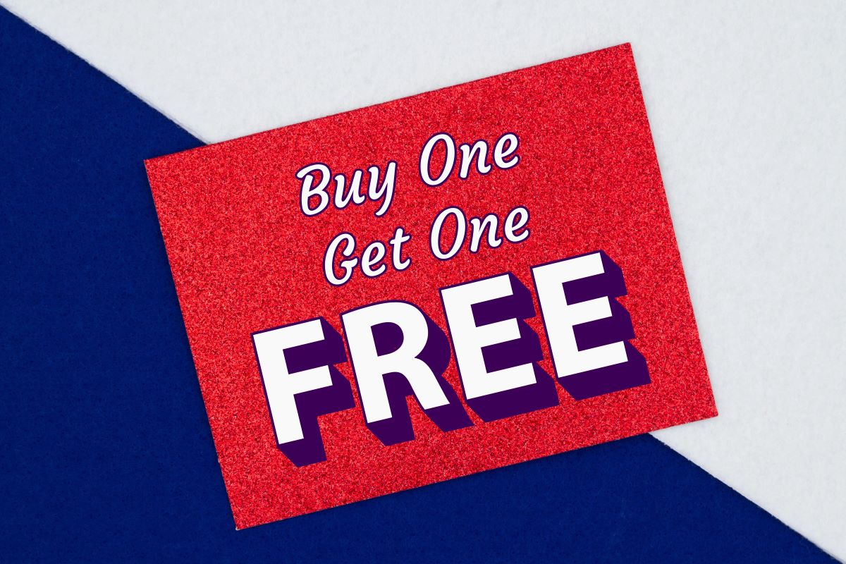 Buy one get oneKarenr