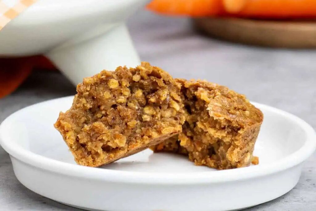 Carrot Muffins with Walnuts by Little Nomad Recipes