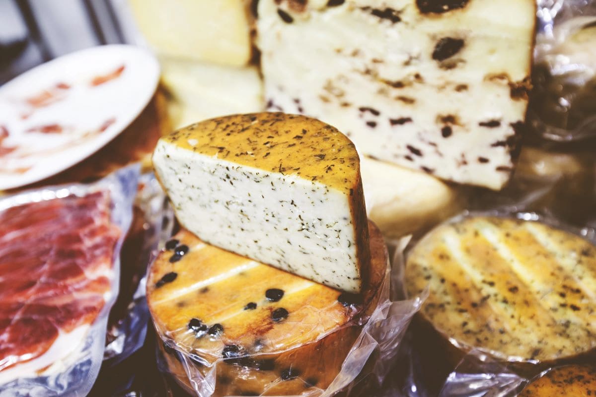 Cheese in farmers marketMitaStockImages