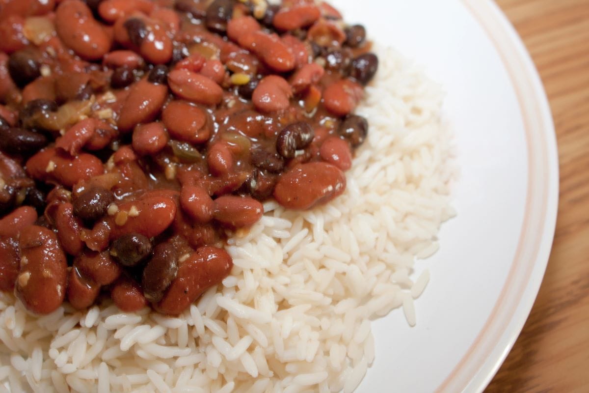 Chili beans with riceEnigmangels