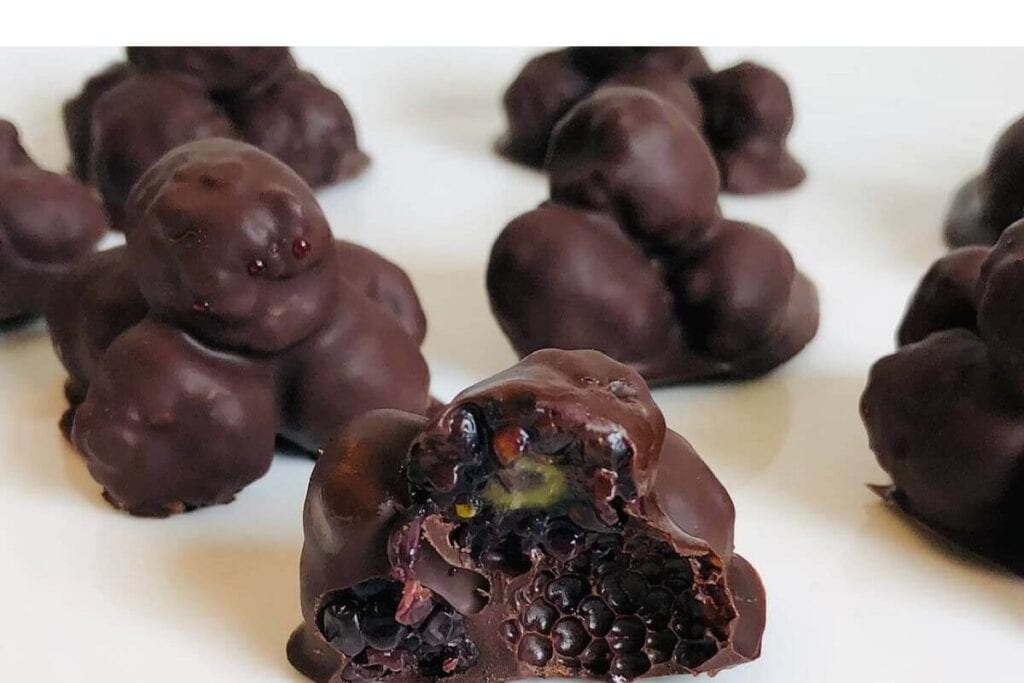 Chocolate Covered Blackberries by A Sweet Alternative