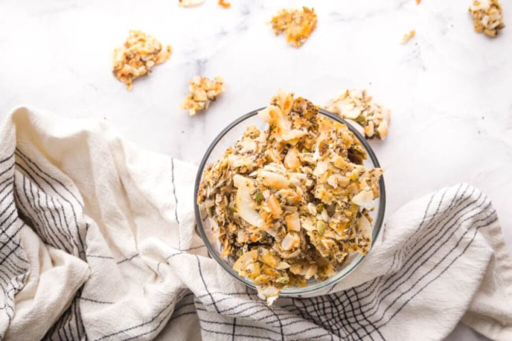 Coconut Clusters by Happy Food Healthy Life