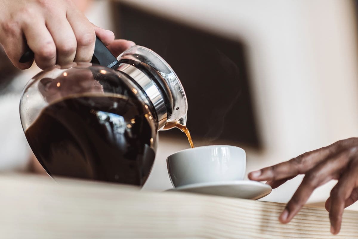 Coffee in cafeArturVerkhovetskiy