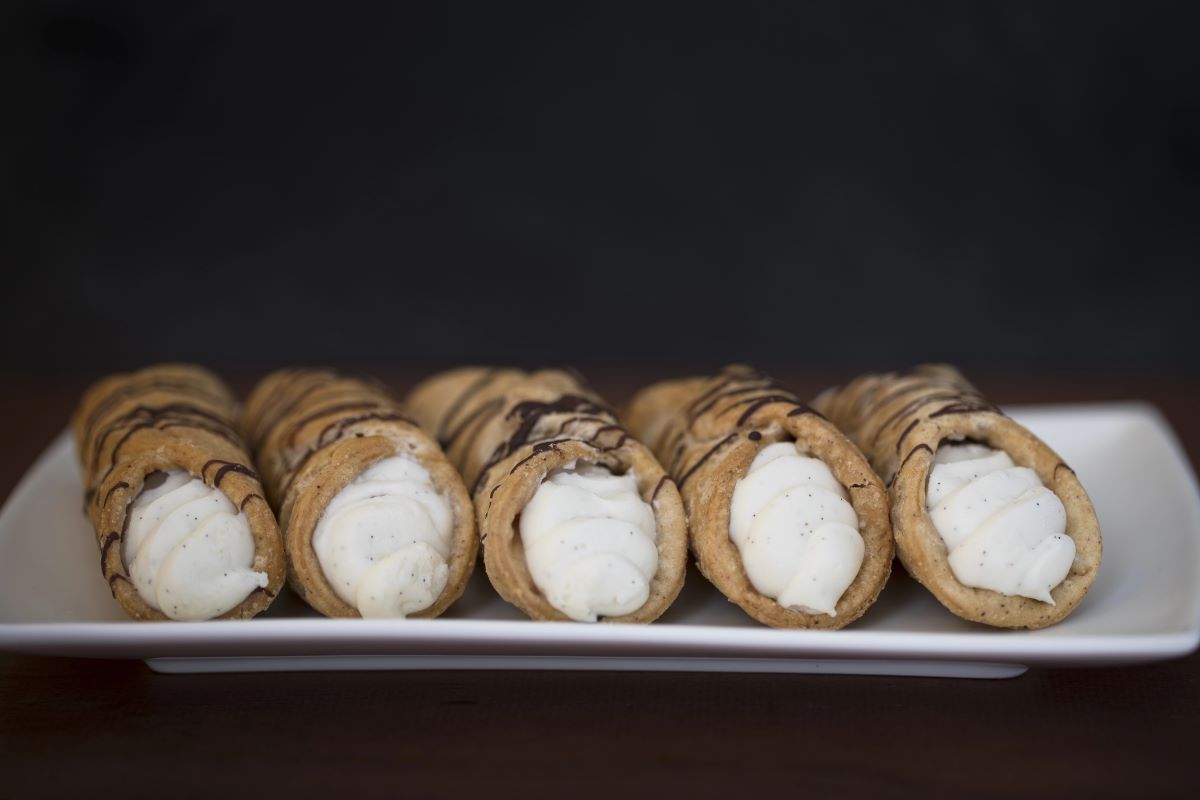 Cream filled pastriesCharlotteLake