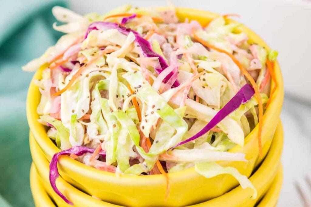 Creamy Coleslaw by Love From The Oven