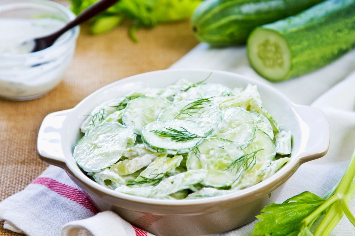 Cucumber Dill SaladVanillaechoes