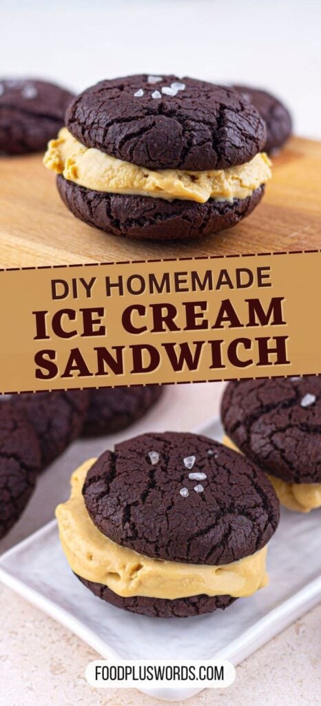 DIY Cookies and Cream Ice Cream Sandwich - Easy Dessert Recipe